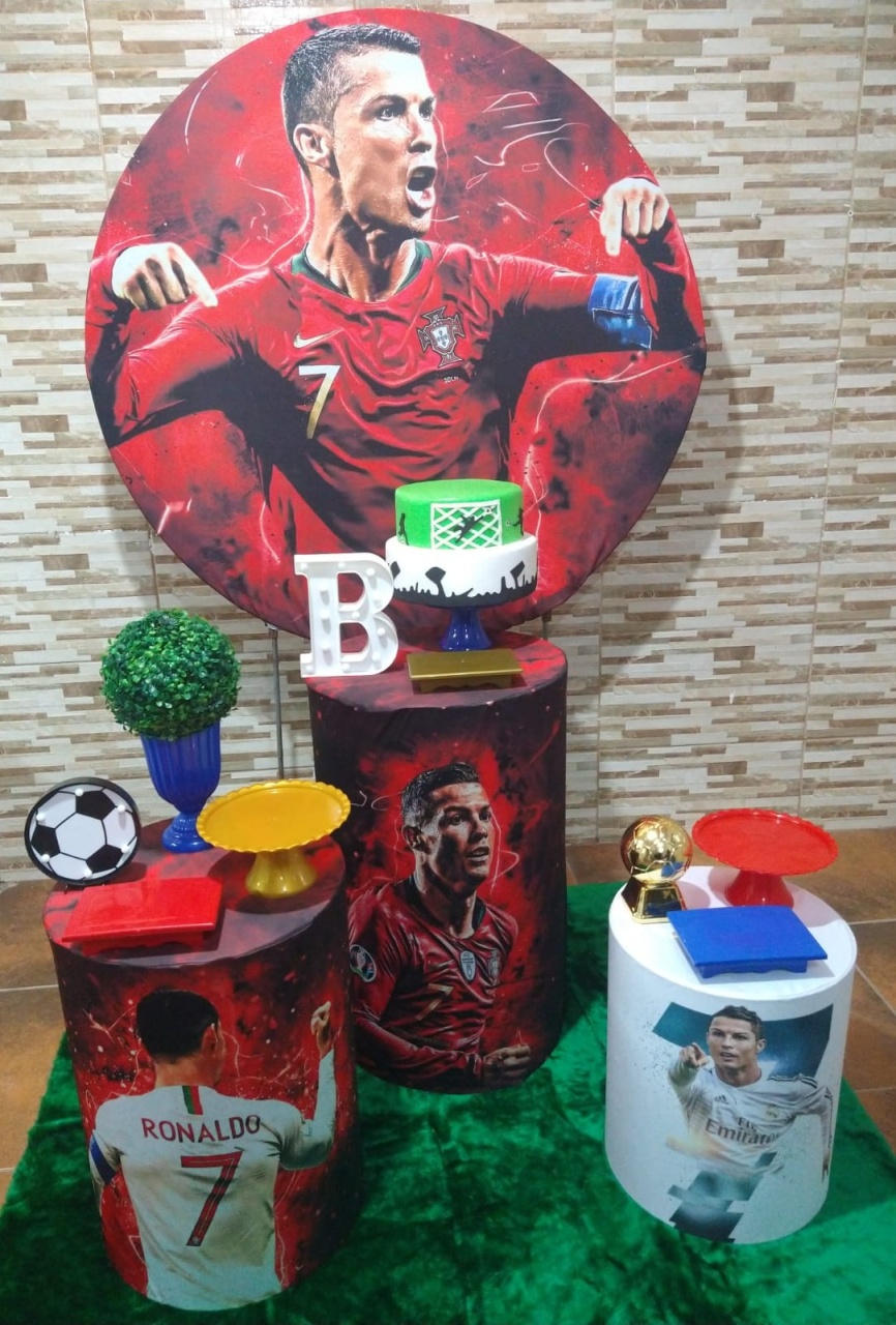 Pegue E Monte Cristiano Ronaldo - Realize Decorações