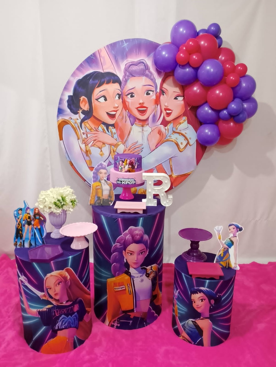 Pegue E Monte Guerreiras Do Kpop - Realize Decorações
