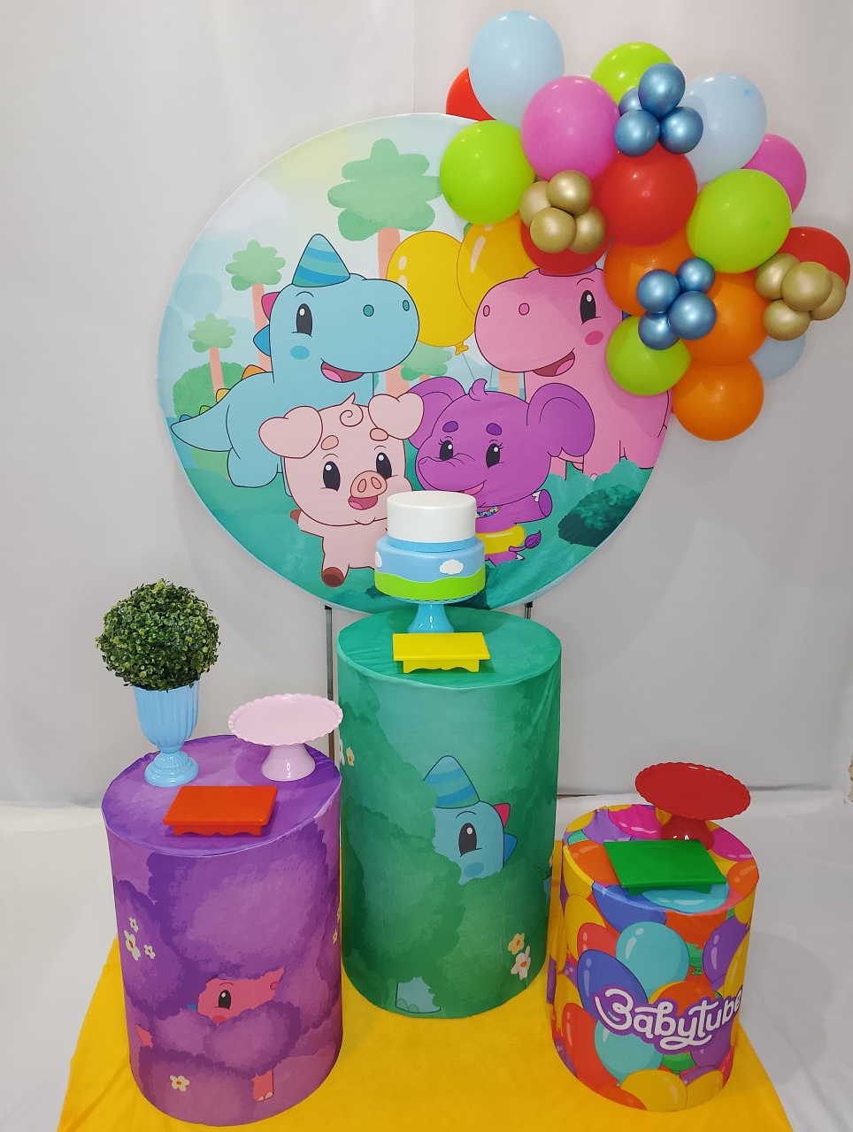 Pegue E Monte Baby Tube - Realize Decorações