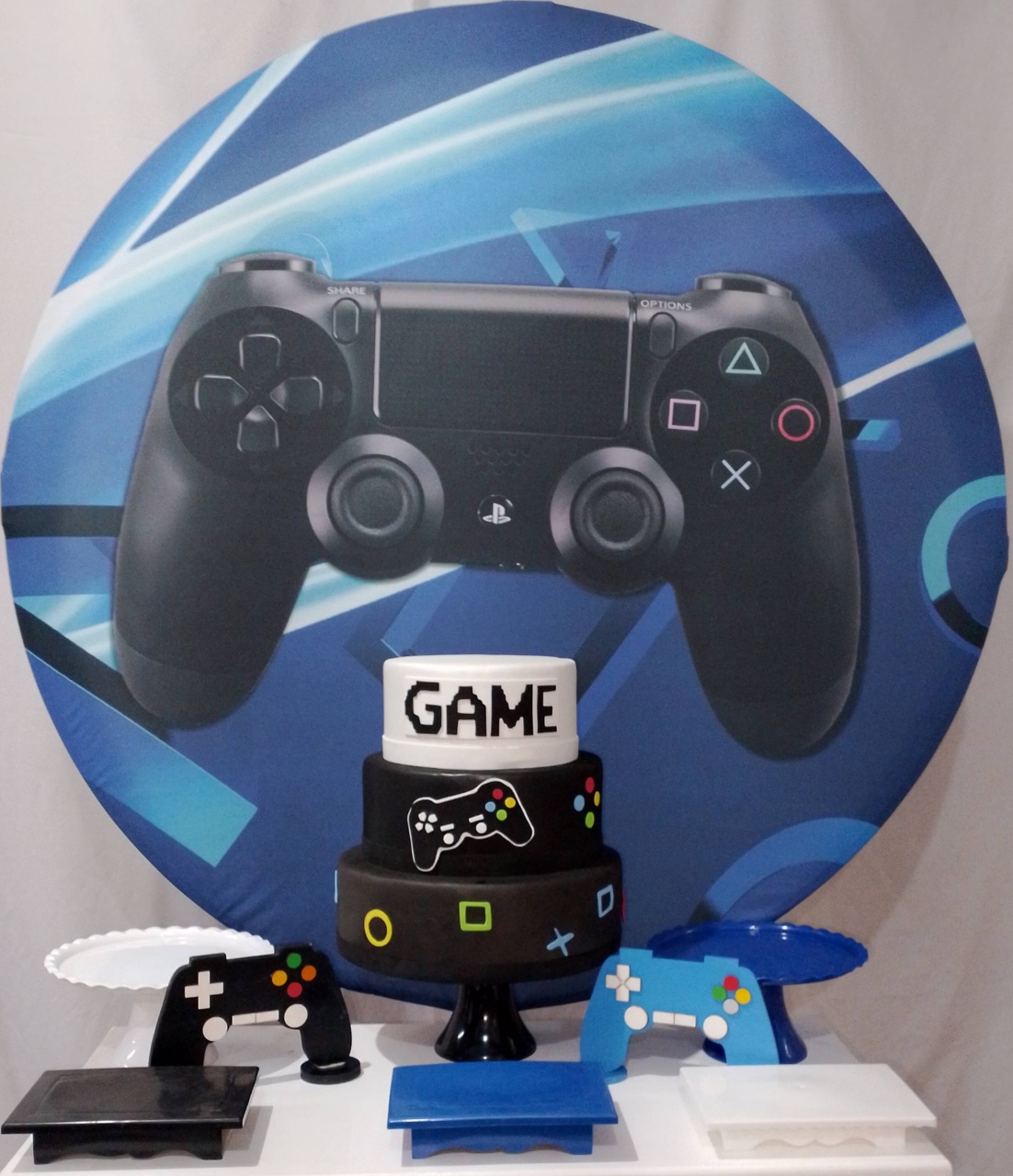 Kit Sem Mesa Gamer - Realize Decorações
