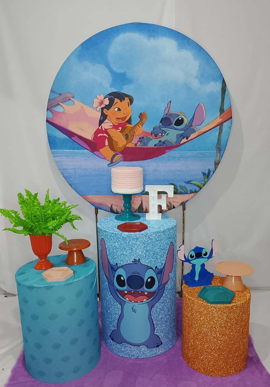 Pegue E Monte Lilo E Stitch - Realize Decorações