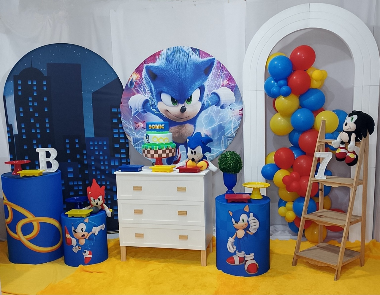 Pegue E Monte Sonic Luxo 2 - Realize Decorações
