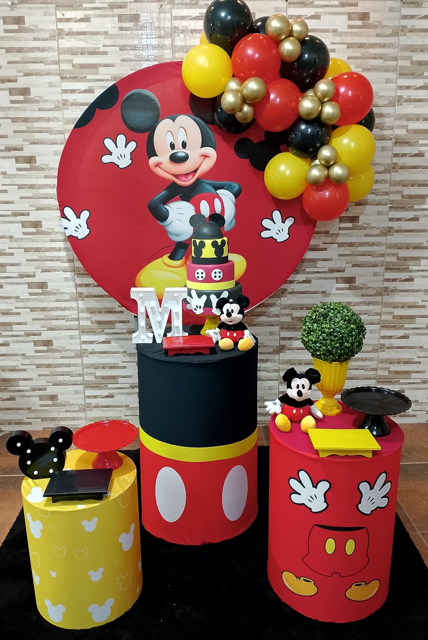 Pegue E Monte Mickey - Realize Decorações