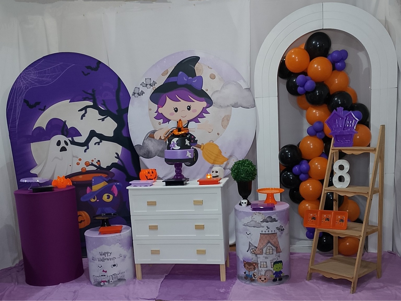 Pegue E Monte Halloween Luxo 4 - Realize Decorações
