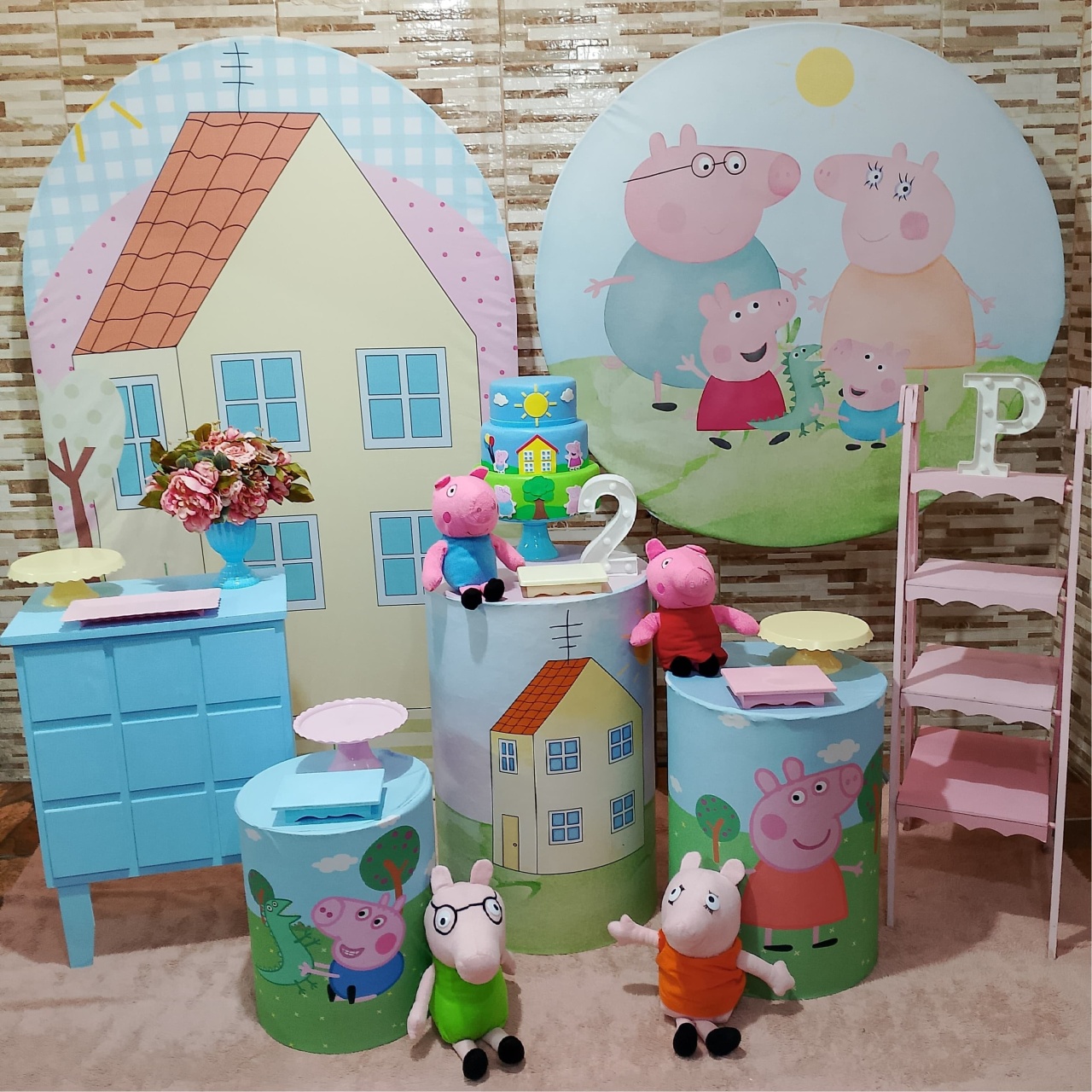 Pegue E Monte Peppa Pig Luxo - Realize Decorações