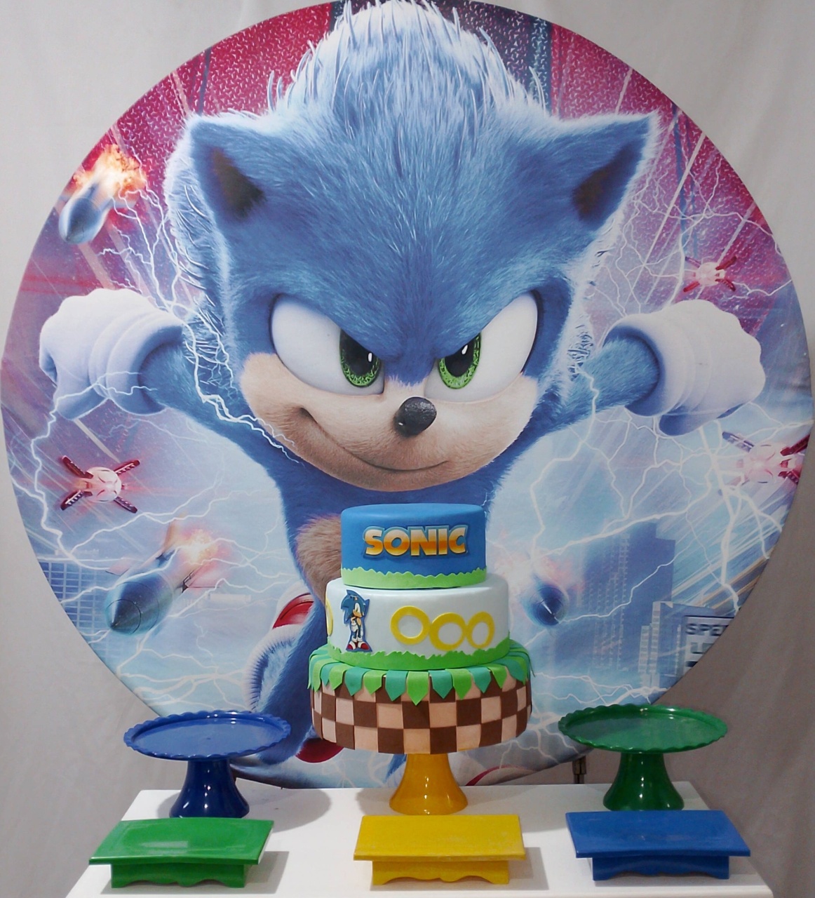 Kit Sem Mesa Sonic - Realize Decorações