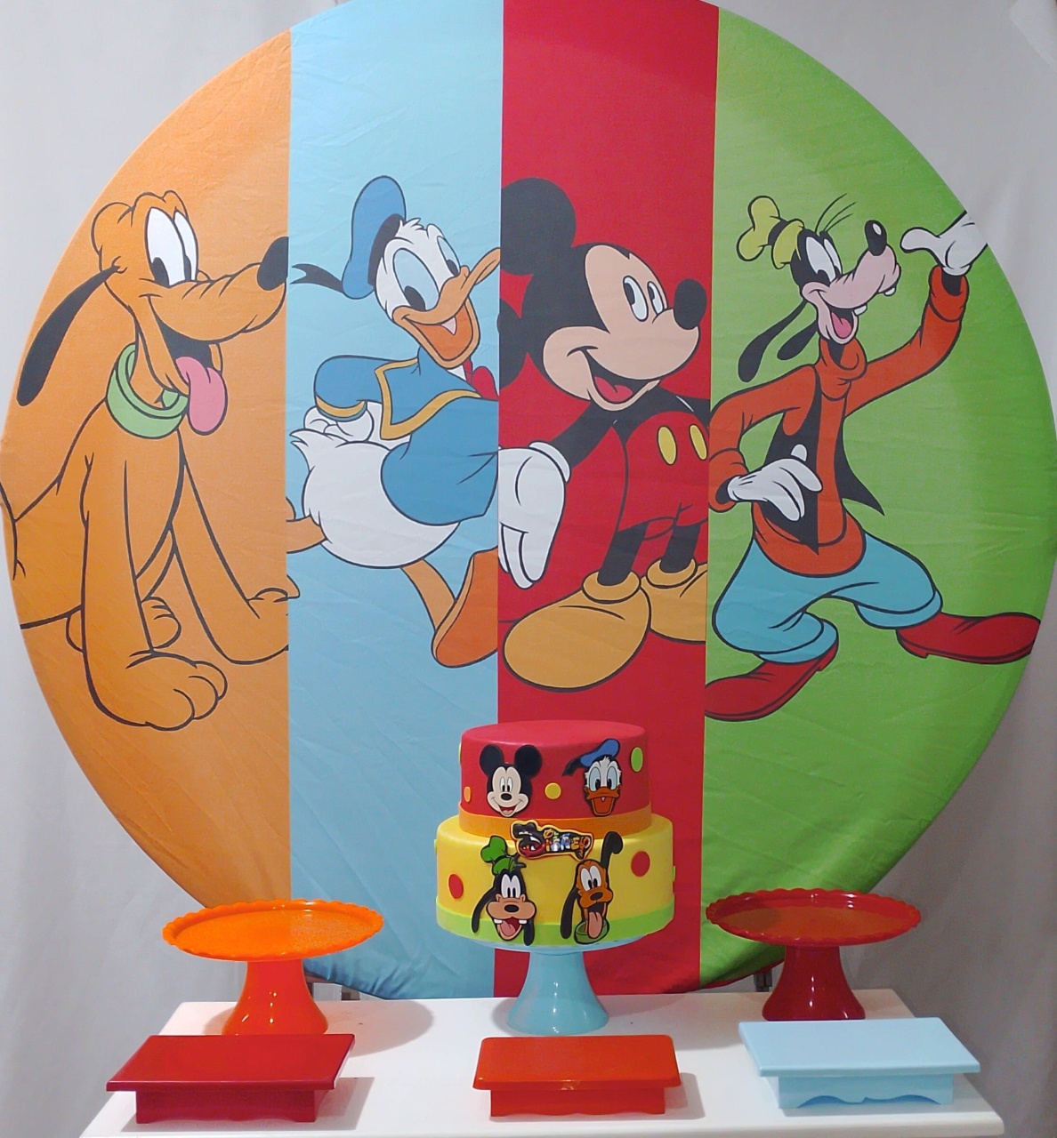 Kit Sem Mesa Turma Do Mickey  - Realize Decorações