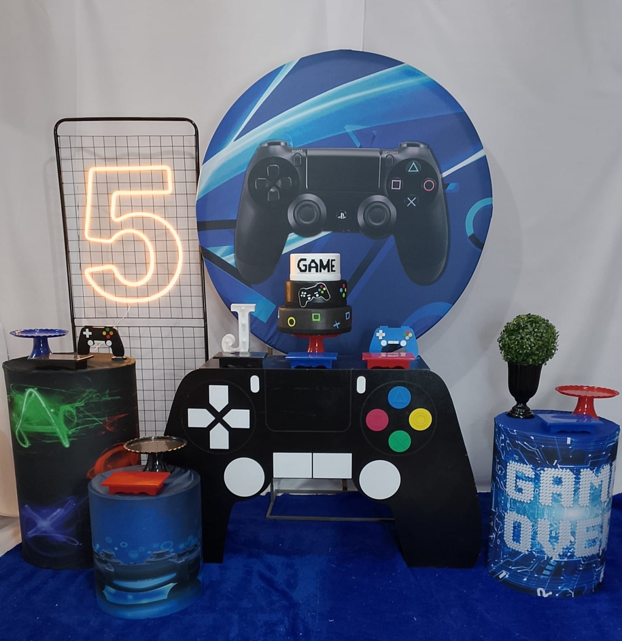 Pegue E Monte Gamer Luxo - Realize Decorações
