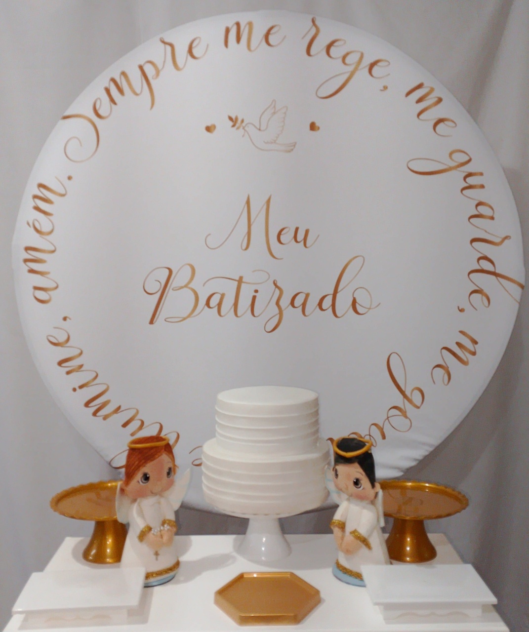 Kit Sem Mesa Batizado 3 - Realize Decorações