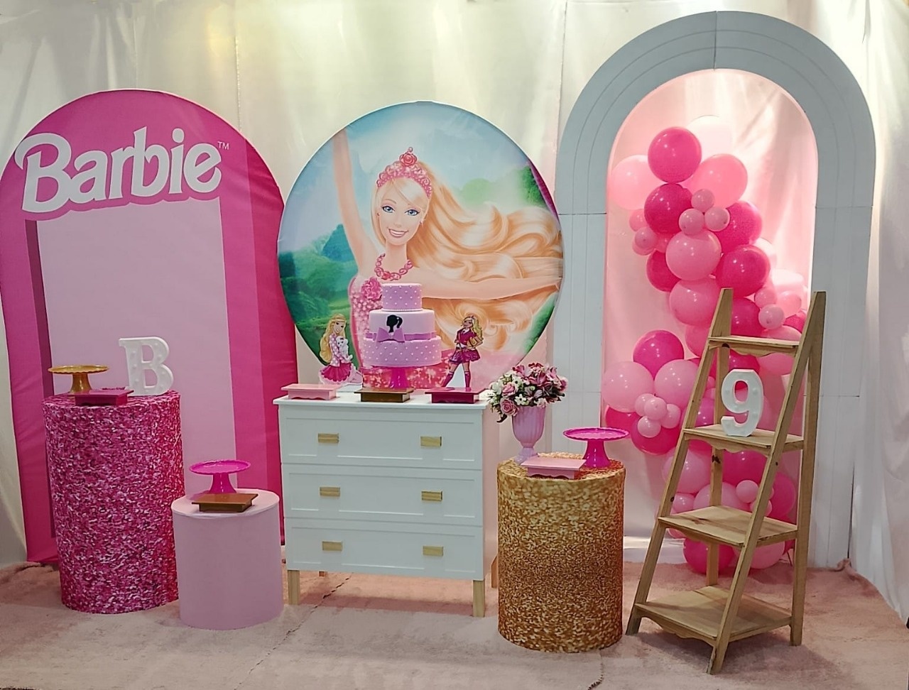 Pegue E Monte Barbie 1 Luxo 1  - Realize Decorações