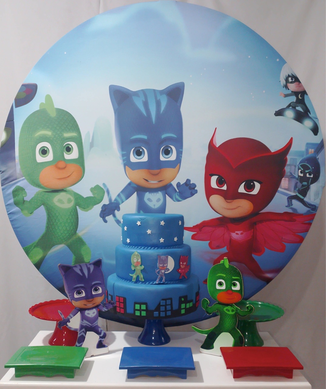 Kit Sem Mesa Pj Masks - Realize Decorações