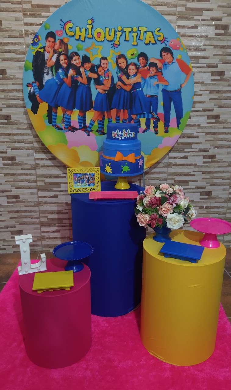 Pegue E Monte Chiquititas - Realize Decorações