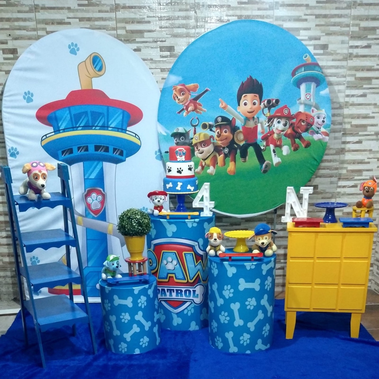 Pegue E Monte Patrulha Canina Luxo - Realize Decorações