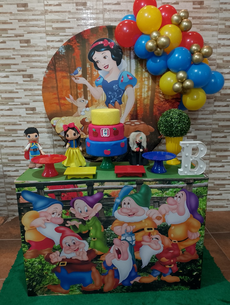 Pegue E Monte Branca de Neve 2 - Realize Decorações