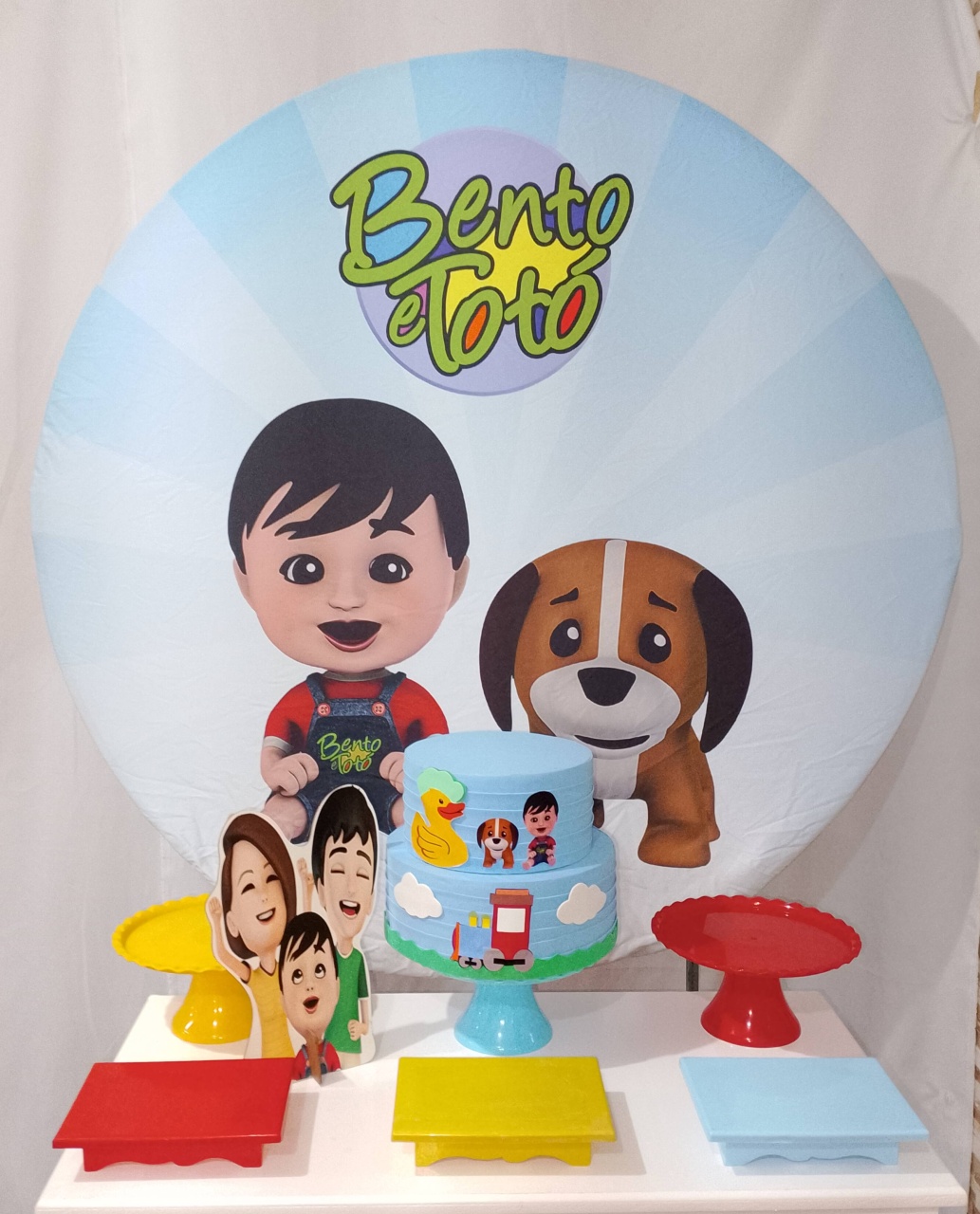 Kit Sem Mesa Bento Totó  - Realize Decorações