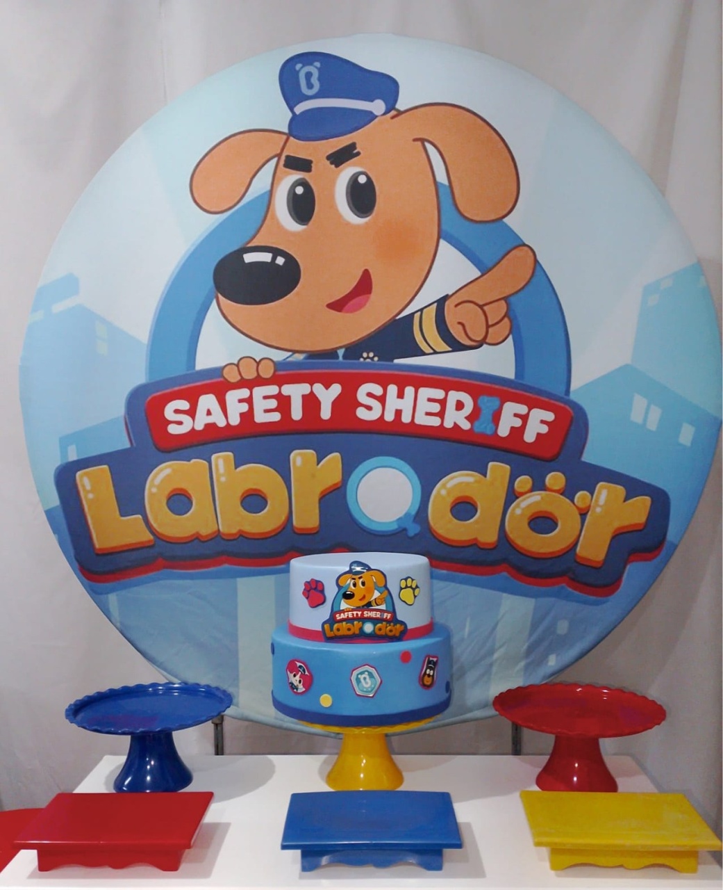 Kit Sem Mesa Detetive Labrador - Realize Decorações