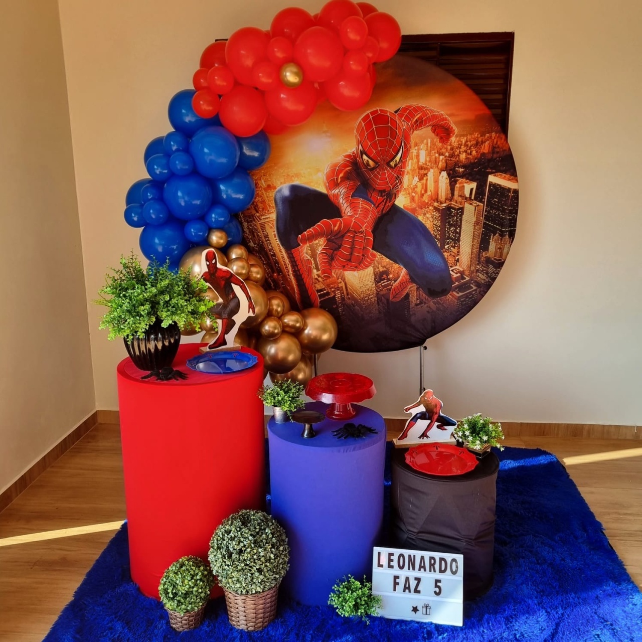 Kit 01 - Homem Aranha 🎈 - Eclipse Decoração de Festas