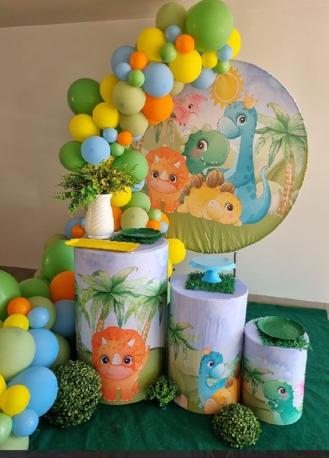 Kit 01 Dinossauro Baby 🎈 - Eclipse Decoração de Festas