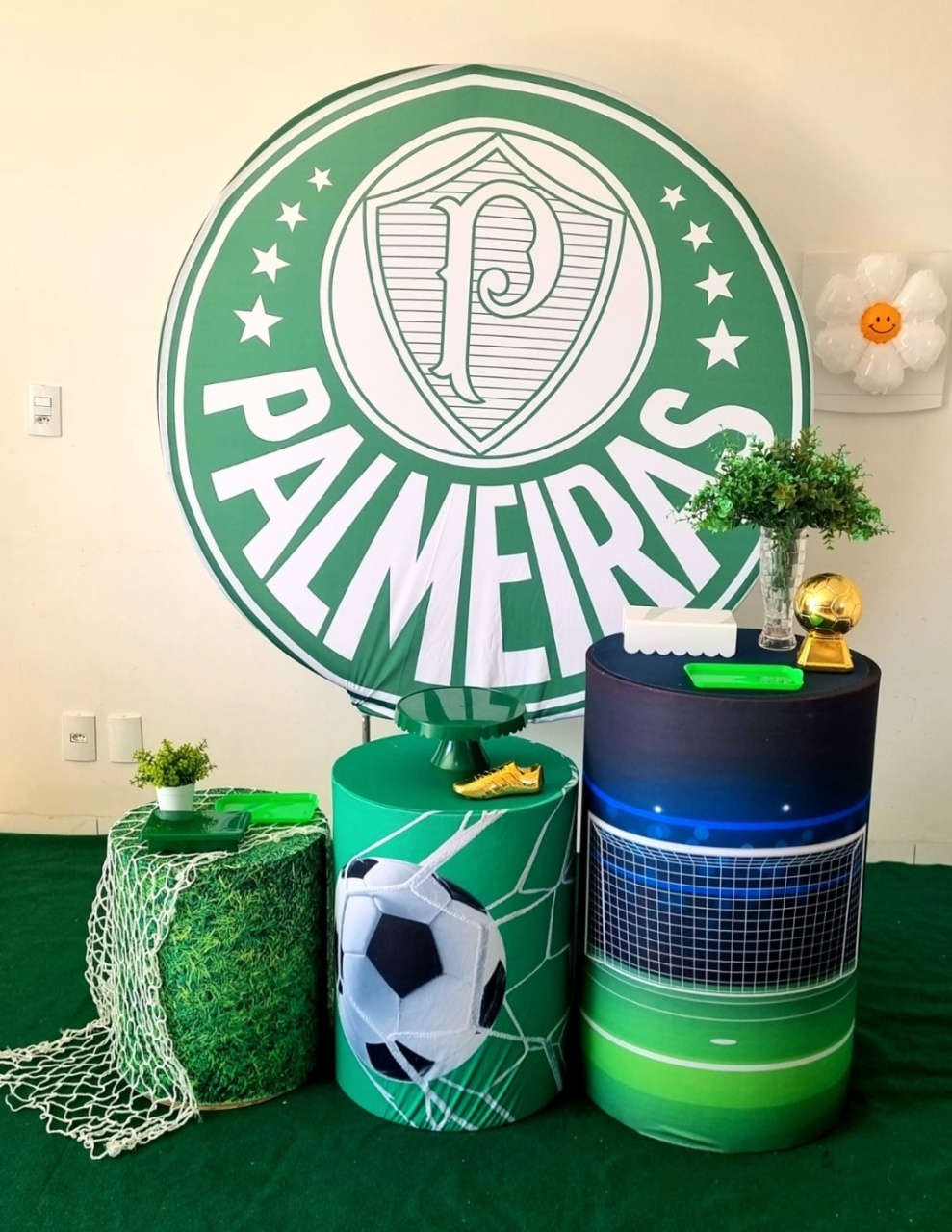 Kit 01 Palmeiras Futebol  - Eclipse Decoração de Festas