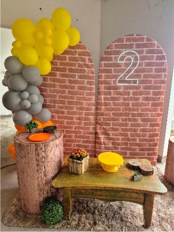Construção - Kit 01  - Eclipse Decoração de Festas