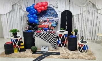 Carros Kit 05 - Eclipse Decoração de Festas