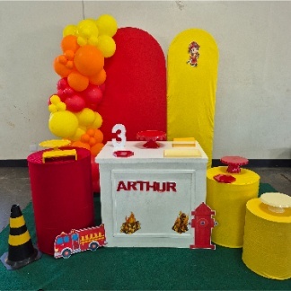 Bombeiros - Kit 05 - Eclipse Decoração de Festas