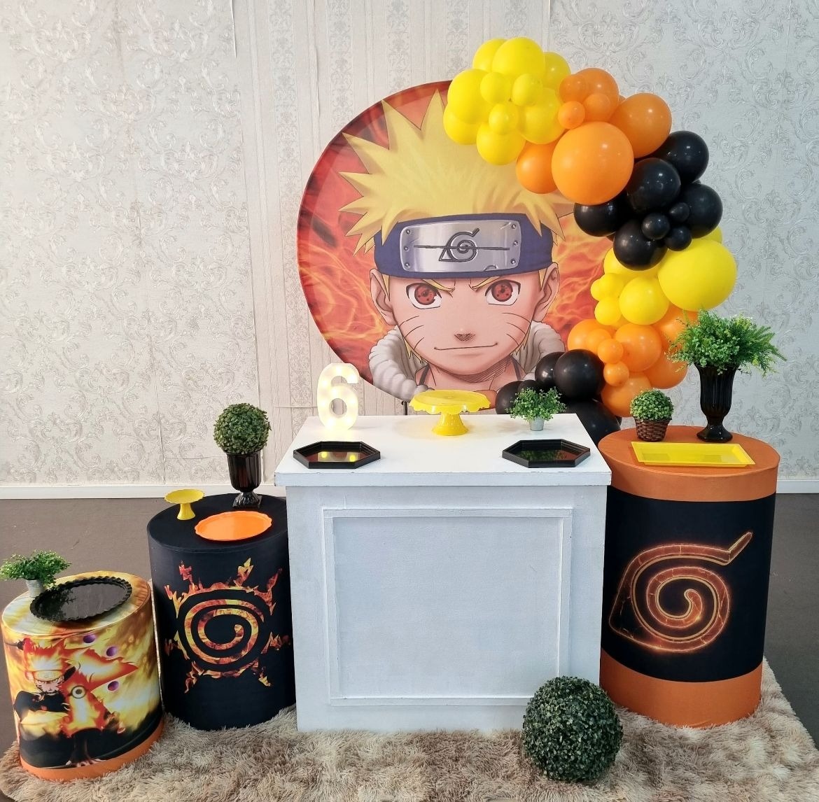 Kit 04 Naruto - Eclipse Decoração de Festas