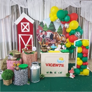 Fazendinha Do Zenão - Kit 05 🎈 - Eclipse Decoração de Festas