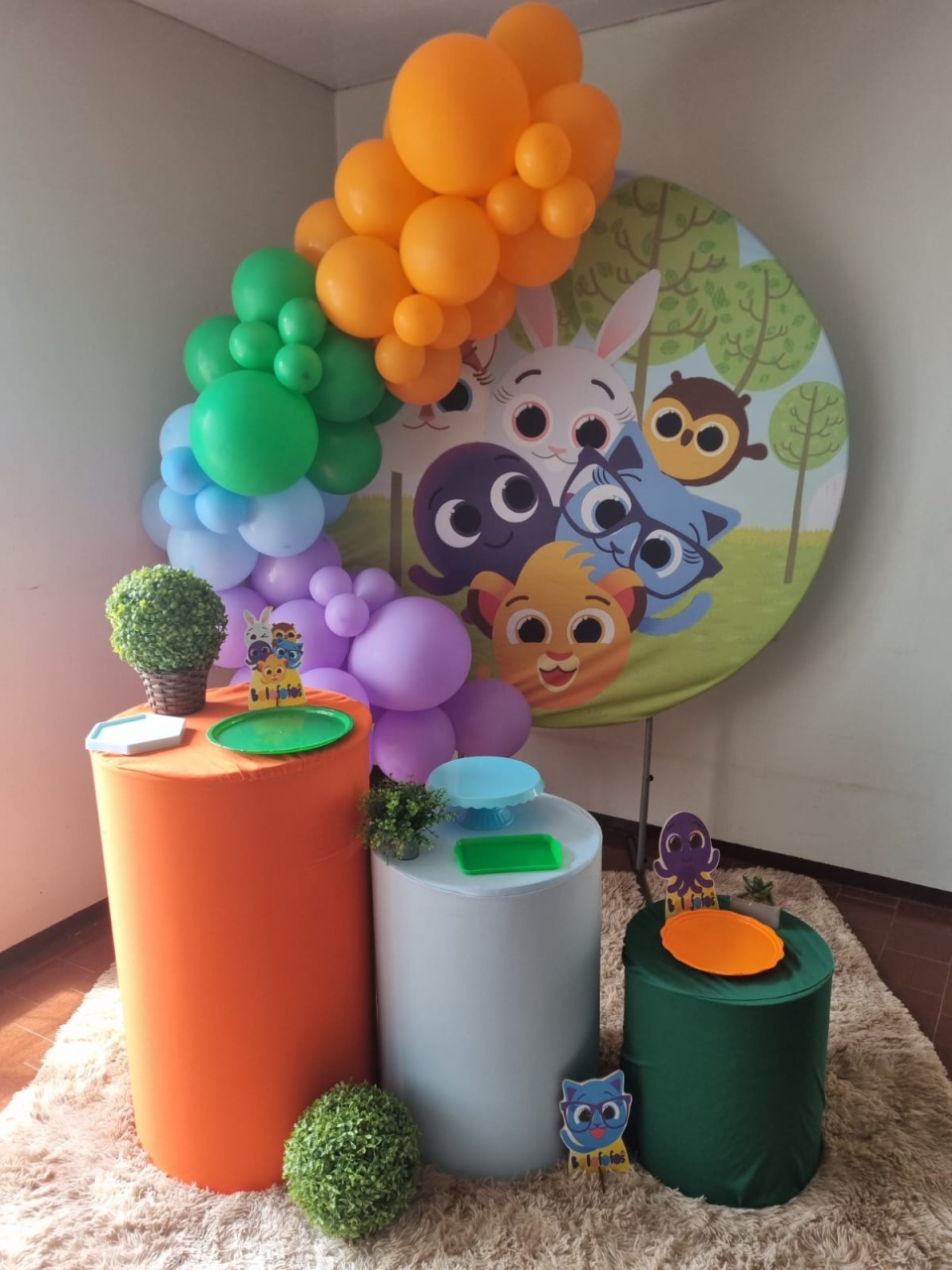 Kit 01 Bolofofo - Eclipse Decoração de Festas