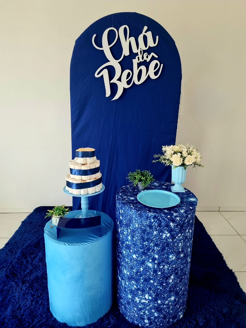 Chá de Bebe Azul - Kit 01 - Eclipse Decoração de Festas