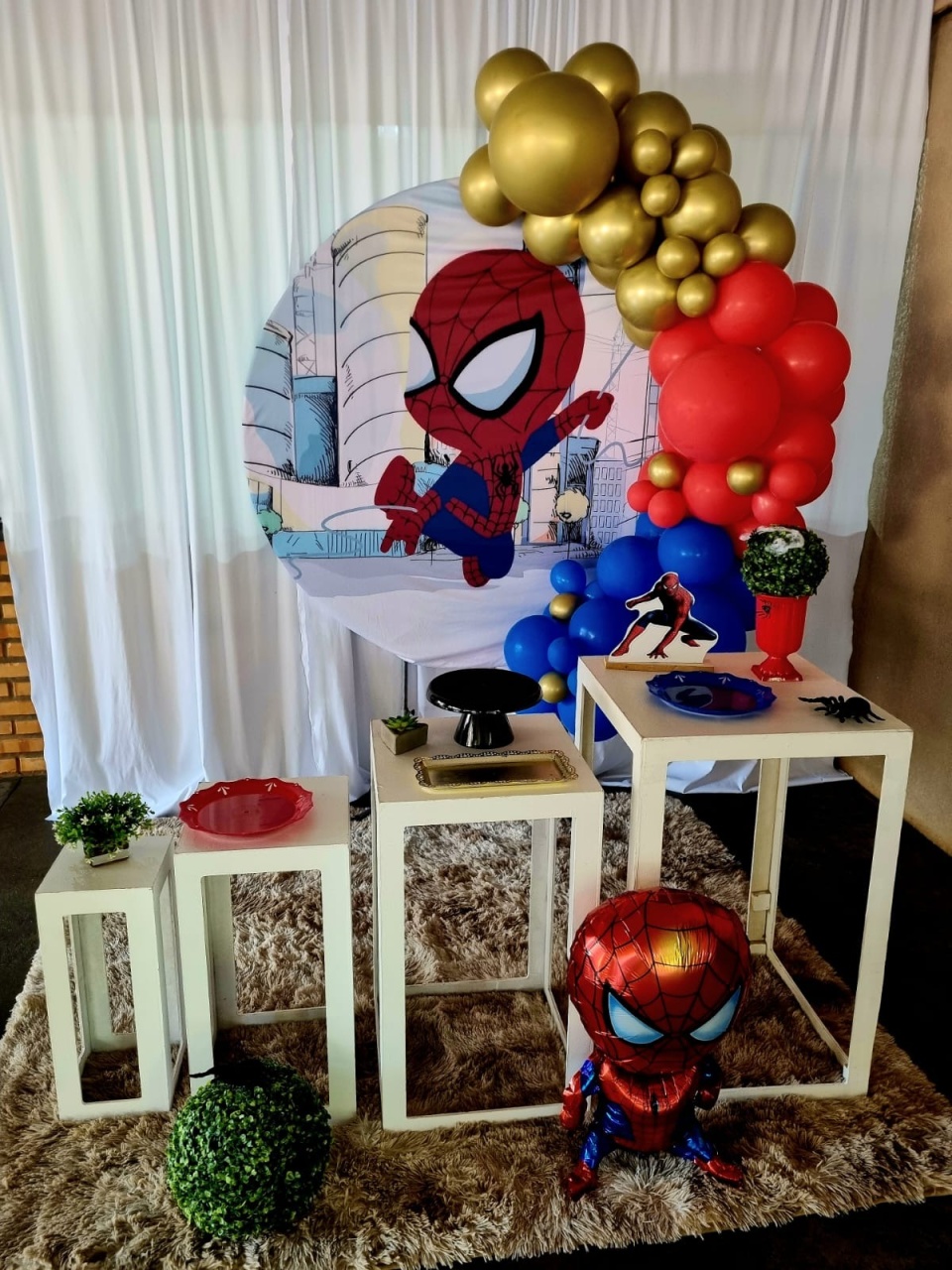 Kit 02 Homem Aranha Cute 🎈 - Eclipse Decoração de Festas