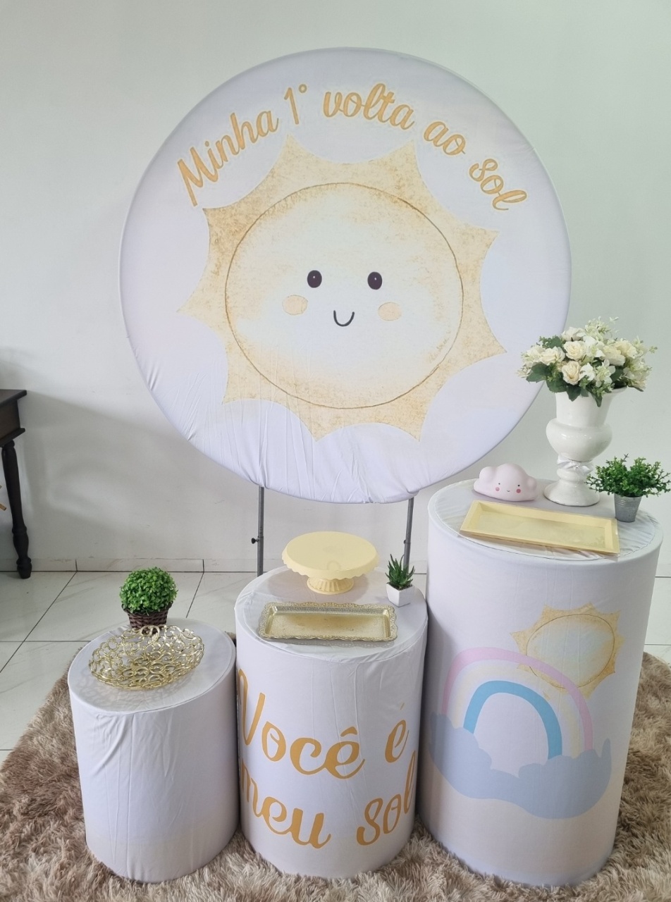 Kit 01 Solzinho 🎈 - Eclipse Decoração de Festas