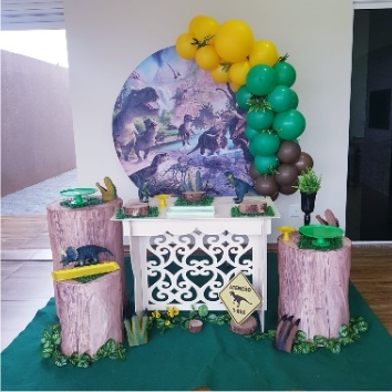 Dinossauro - Kit 4 🎈 - Eclipse Decoração de Festas