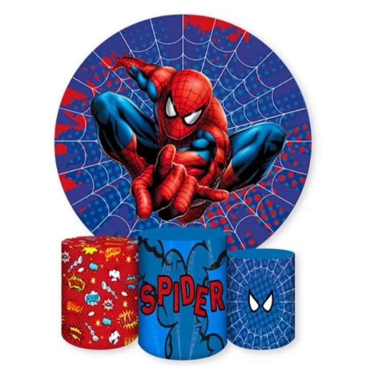 Tecido Homem Aranha  - Cris Eventos 