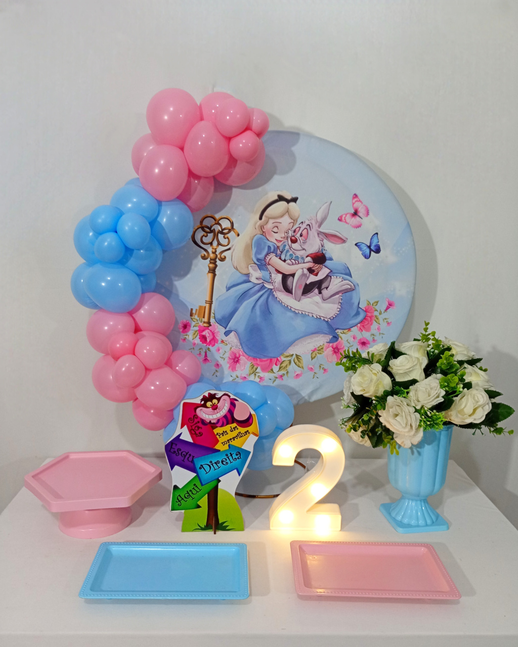 Alice No País das Maravilhas + Led - Juntosparasempre 
