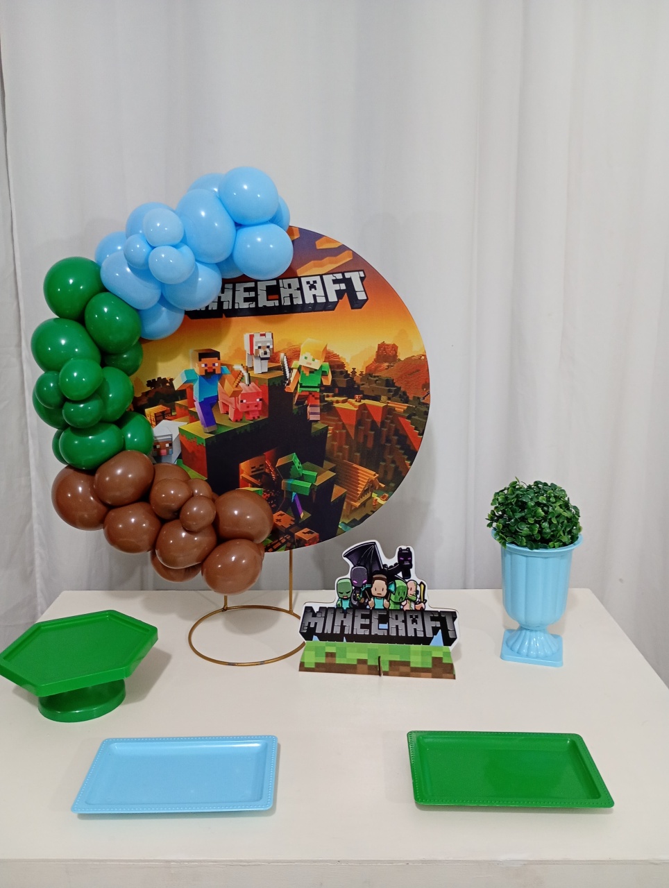 Minecraft - Festa Na Mesa   - Juntosparasempre 