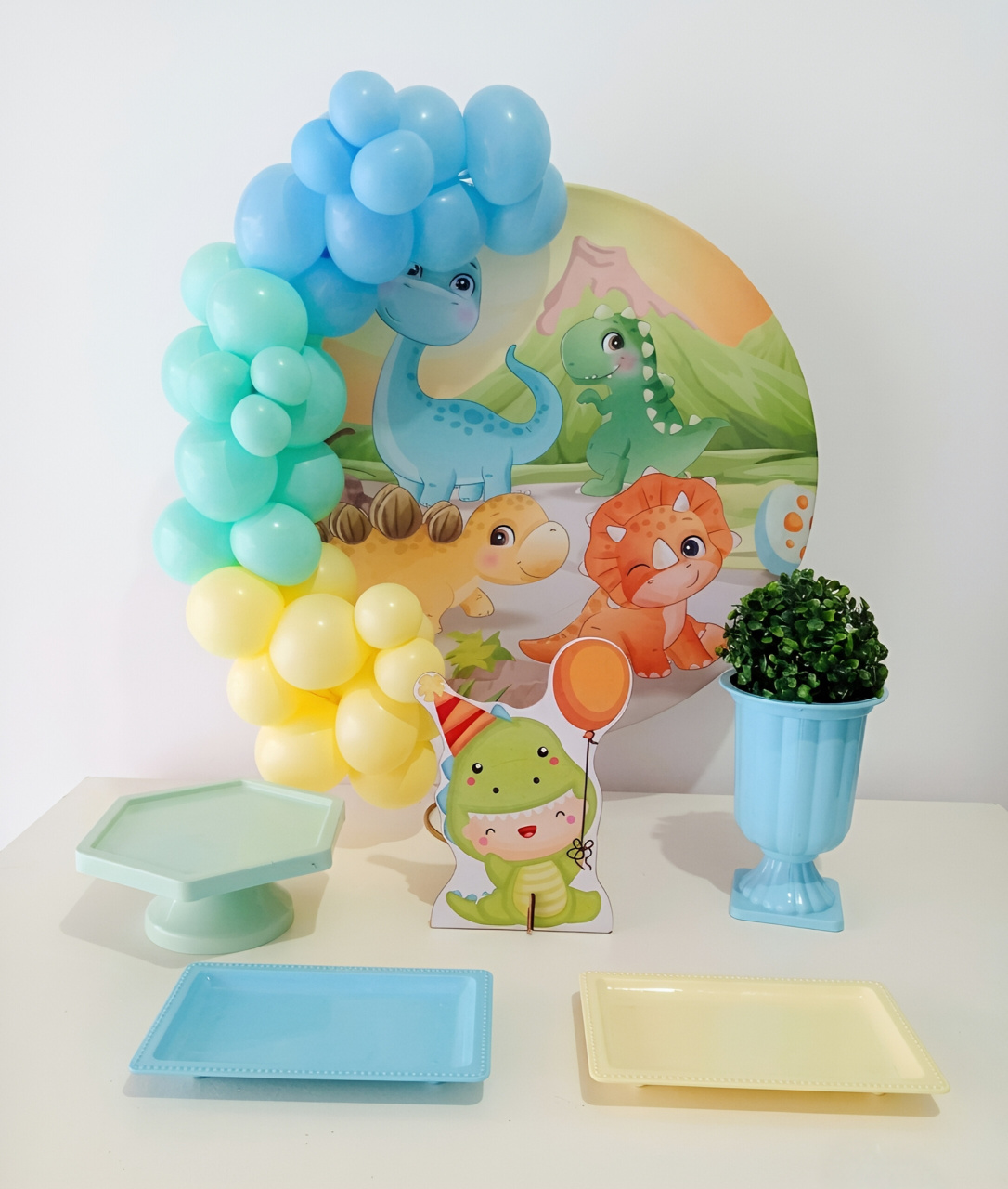 Dino Baby - Festa Na Mesa - Juntosparasempre 