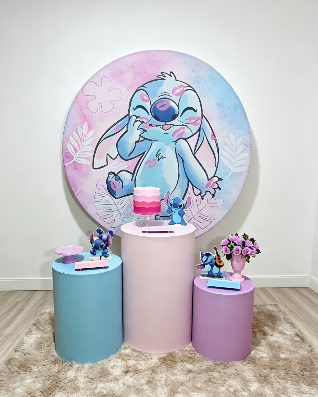 Stitch Beijinho - Kit 1 - Juntosparasempre 