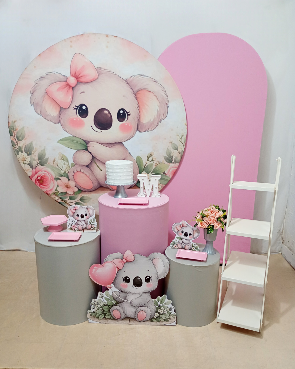 Coala - Kit Felizes Para Sempre + Escada E Display - Juntosparasempre 