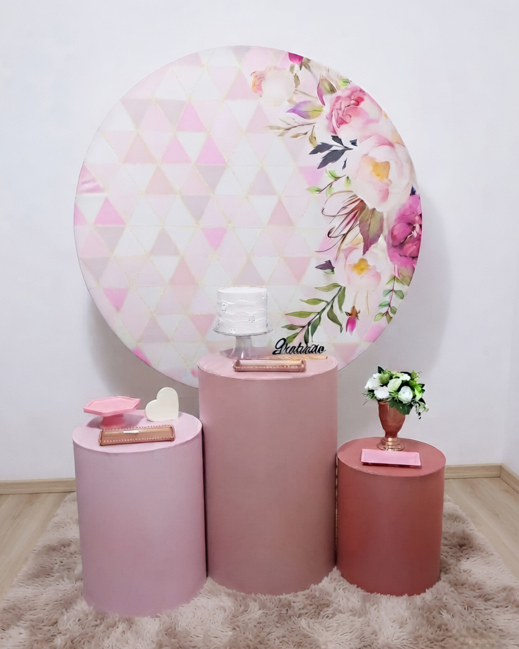 Flores Rosas - Kit 1 - Juntosparasempre 