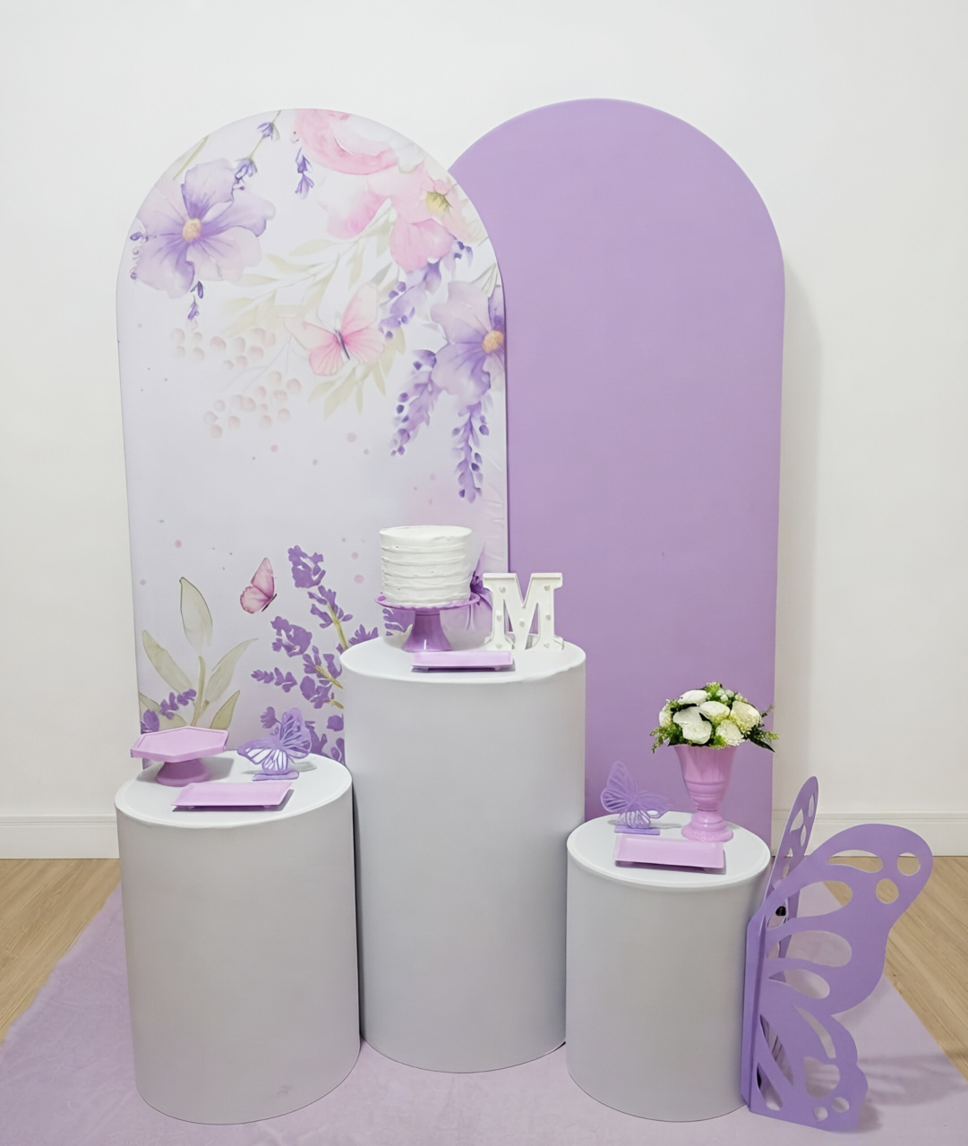 Jardim Lilás - Kit 2 + Borboleta - Juntosparasempre 