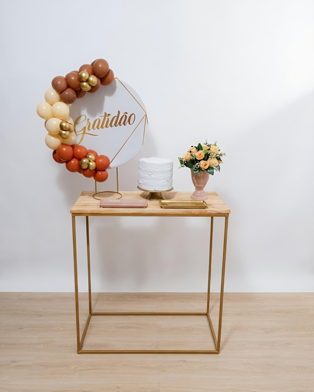 Gratidão - Festa Na Mesa Plus + Bolo - Juntosparasempre 