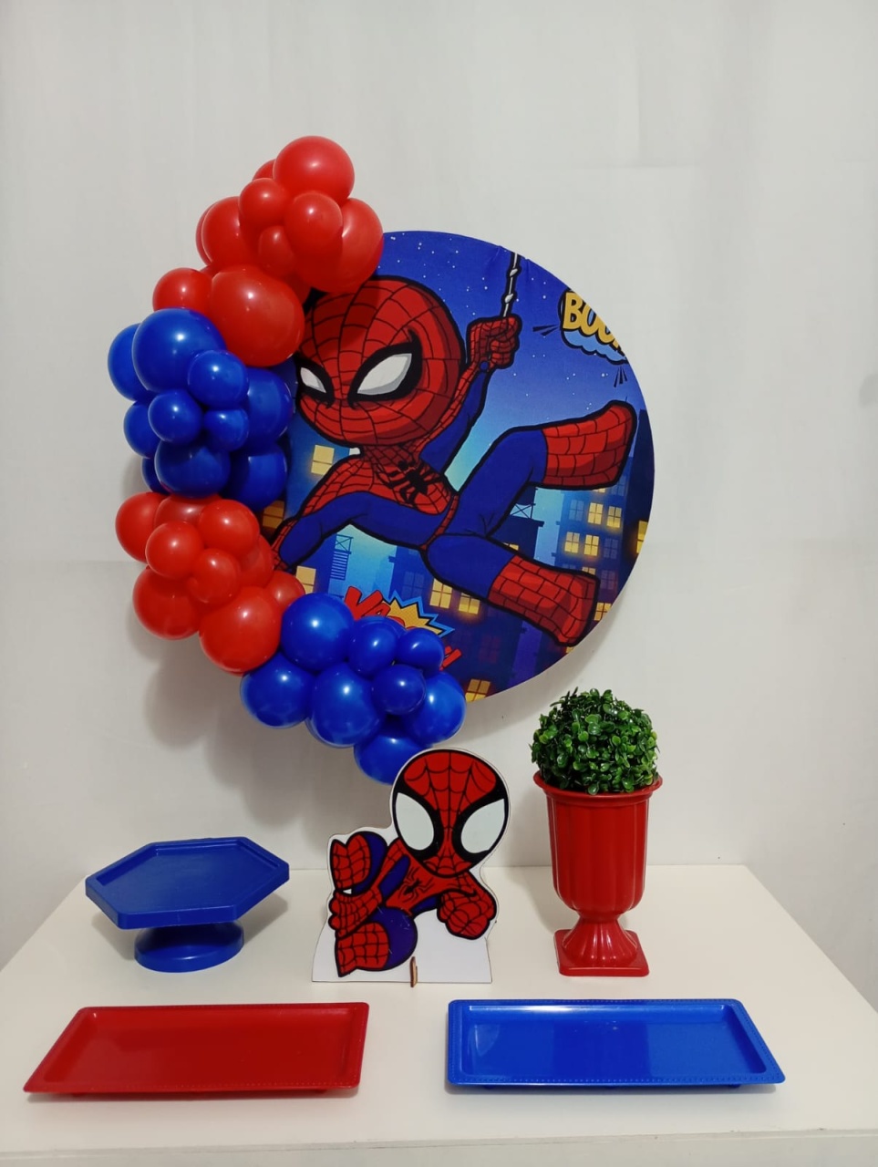 Homem Aranha - Festa Na Mesa - Juntosparasempre 