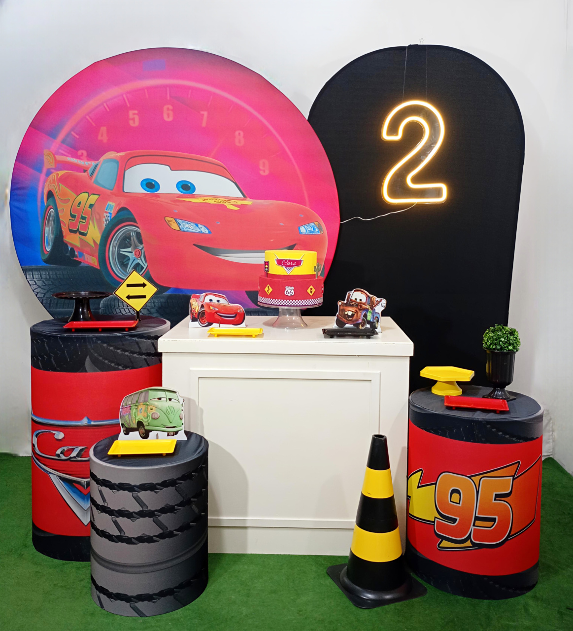 Relâmpago Mcqueen - Kit Juntos Para Sempre + Led - Juntosparasempre 