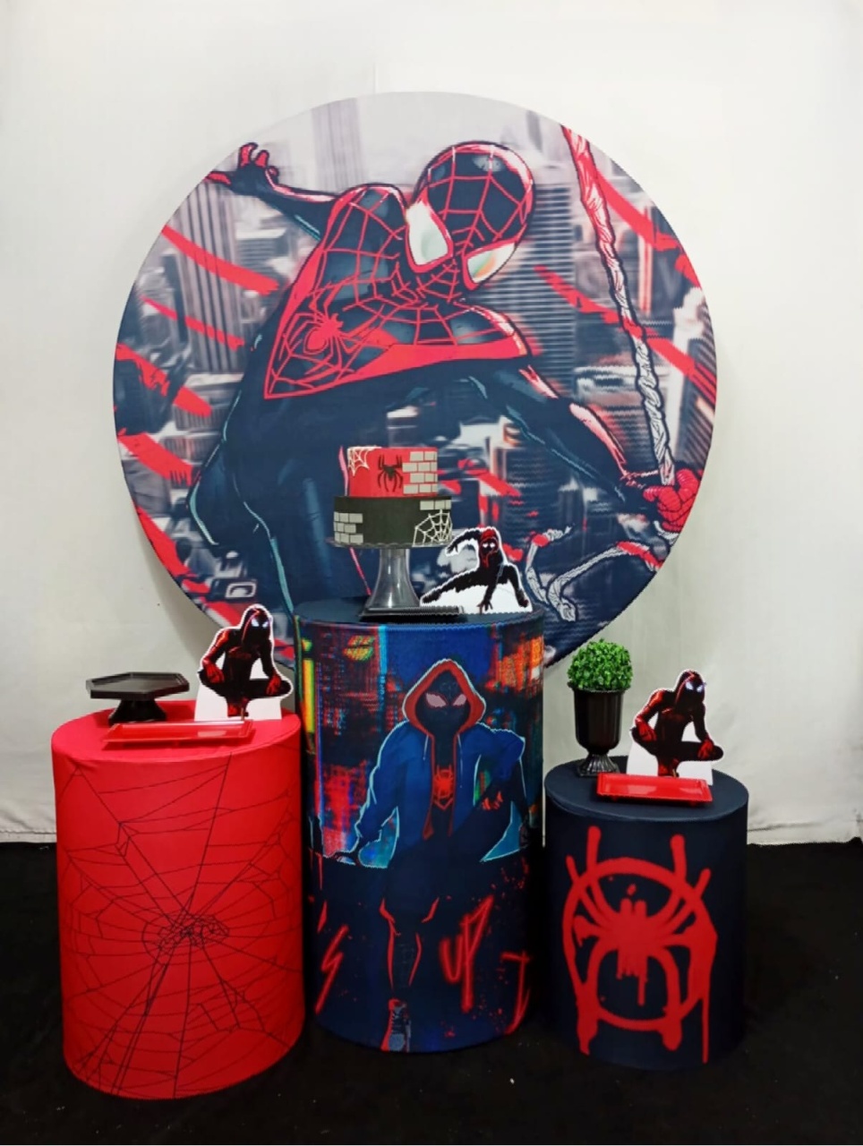 Homem Aranha Preto - Kit Felizes Para Sempre - Juntosparasempre 
