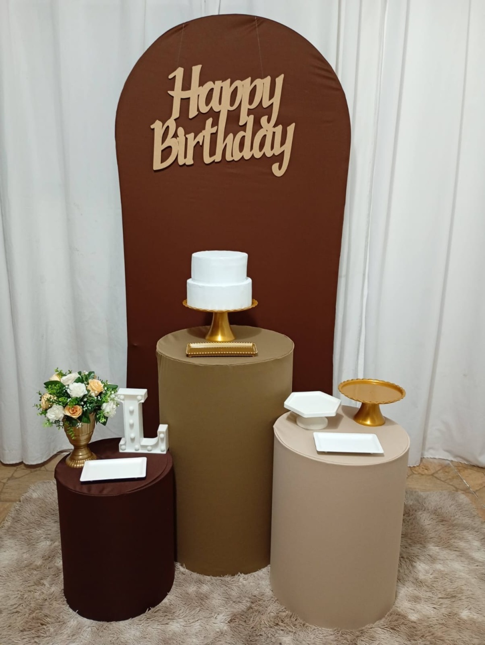 Happy Birthday Marrom - Juntosparasempre 