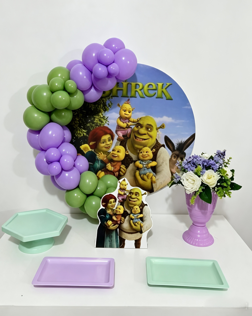 Shrek - Festa Na Mesa - Juntosparasempre 