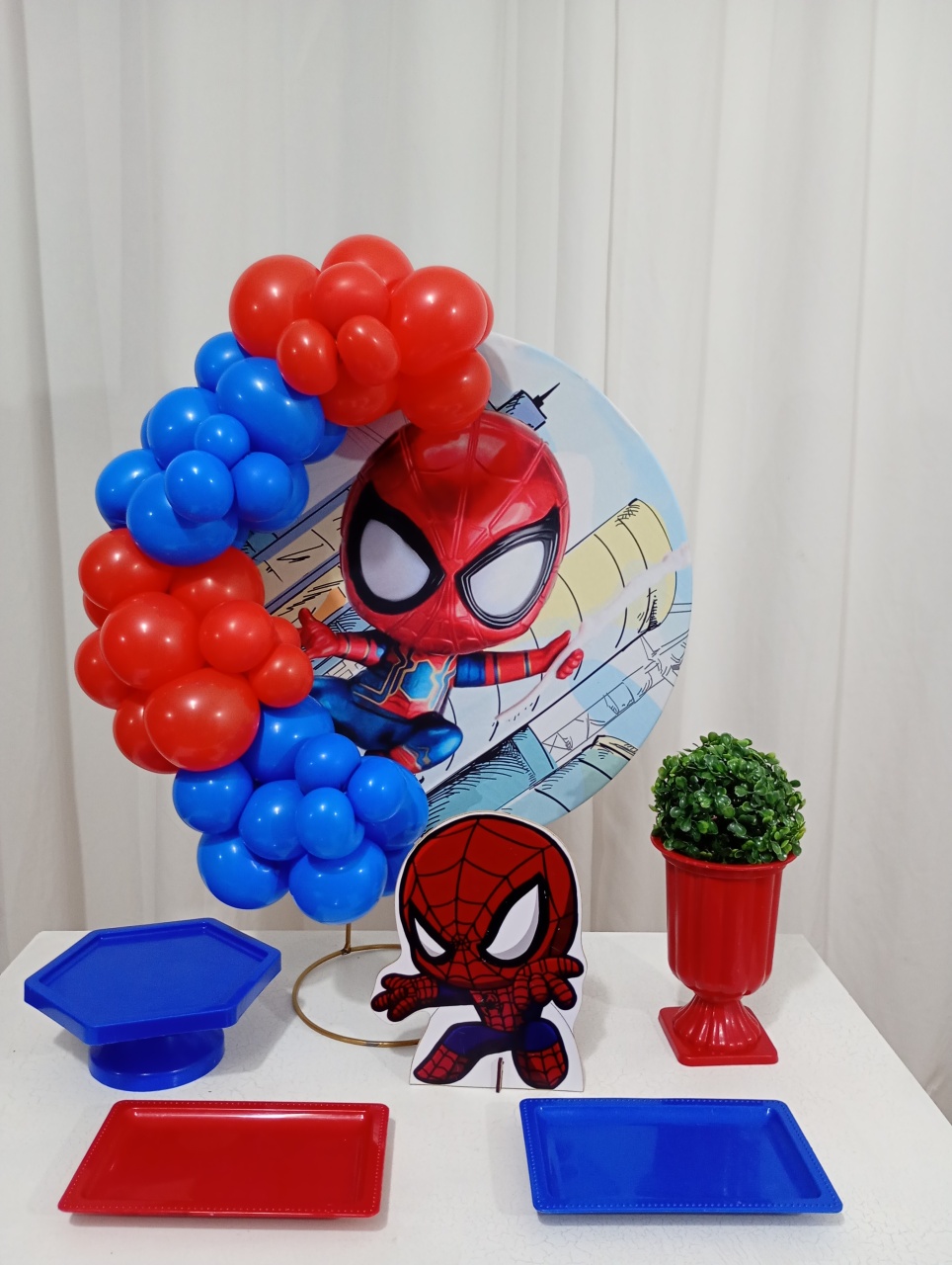 Homem Aranha Baby - Festa Na Mesa - Juntosparasempre 
