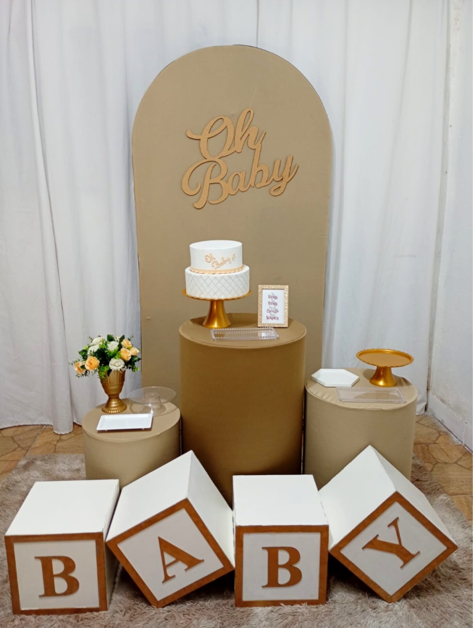 Chá Revelação Neutro 9 - Juntosparasempre 