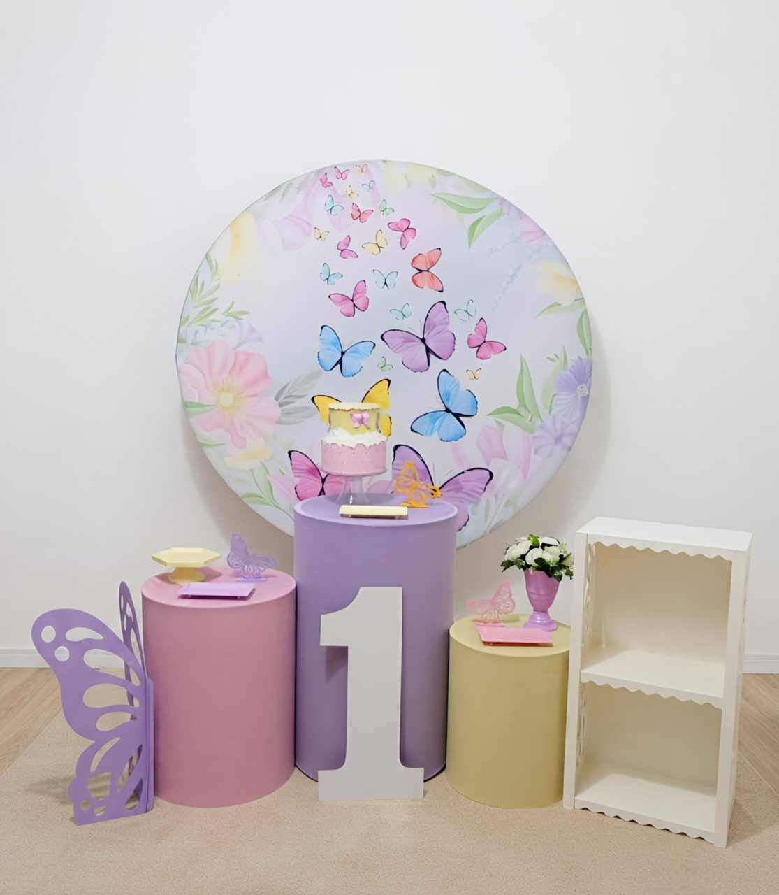 Borboletas - Kit 1 + Estante E Displays - Juntosparasempre 